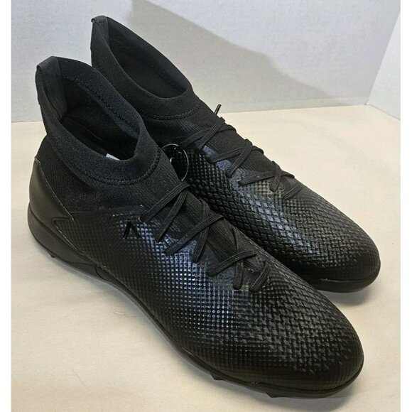 Adidas Men's Core Black/Dgh Solid Grey Predator 20.3  TF Soccer Cleats Size 12.5 - Picture 6 of 16